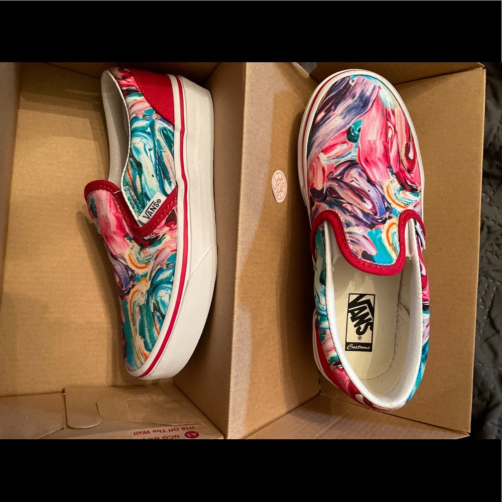 Custom Vans Kids size 13